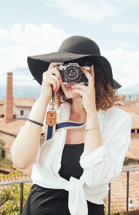 Woman Taking A Picture